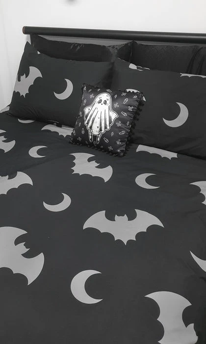 Deals ๐ HELLS BLANKETS Bats Creature Of The Night | QUEEN QUILT SET โญ 3 Deals ๐ HELLS BLANKETS Bats Creature Of The Night | QUEEN QUILT SET โญ - Image 3