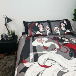 Coupon ✔️ HELLS BLANKETS Anime & Manga Kitsune Horrors | QUEEN QUILT SET 😉 -Spooky Stuff Store 20210708 192721 ccd188fc e0ea 4644 9d33 12eb773f0083 700x700