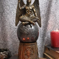 Wholesale ⭐ GOTHIC GIFTS Gothic Homewares Baphomet | STORM BALL` 🎉