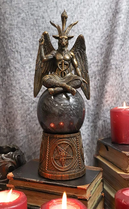 Wholesale โญ GOTHIC GIFTS Gothic Homewares Baphomet | STORM BALL` ๐ 1 Wholesale โญ GOTHIC GIFTS Gothic Homewares Baphomet | STORM BALL` ๐
