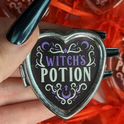 Flash Sale ✔️  BESERK CLOTHING Gothic Homewares Witch's Potion | PILL BOX 🧨