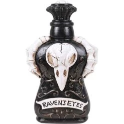 Budget 👏 GOTHIC GIFTS Gothic Homewares Raven Poison | BOTTLE 🎉