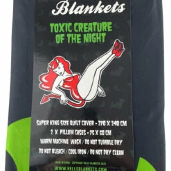 Budget 🔥 HELLS BLANKETS Bats Creature Of The Night [Toxic] | SUPER KING QUILT SET** ⌛ -Spooky Stuff Store Hells Blankets Creature of the Night Toxic 01 509abc2e debe 453b 968f db37e39ac239 700x700