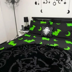 Budget 🔥 HELLS BLANKETS Bats Creature Of The Night [Toxic] | SUPER KING QUILT SET** ⌛ -Spooky Stuff Store Hells Blankets Creatureofthenight 05 68e48c95 81ad 48ff b5ab cd122be315e1 700x700