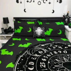 Budget 🔥 HELLS BLANKETS Bats Creature Of The Night [Toxic] | SUPER KING QUILT SET** ⌛ -Spooky Stuff Store Hells Blankets Creatureofthenight 08 6eebaec9 e86c 4306 9f7a 2ded9a56e6d4 700x700