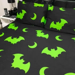 Budget ⌛ HELLS BLANKETS Bats Creature Of The Night [Toxic] | QUEEN QUILT SET* 🧨 -Spooky Stuff Store Hells Blankets Creatureofthenight 35 254fb04b 8c0c 45e3 a58c abbf7f0294dc 700x700