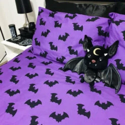 Best deal ⌛ HELLS BLANKETS Twilight Bats | QUEEN QUILT SET 🔔 -Spooky Stuff Store Hells Blankets Twilight Bats 0 04 2e15ffc0 914d 4580 92c9 832e0e330f24 700x700