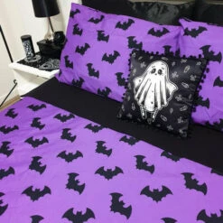 Best deal ⌛ HELLS BLANKETS Twilight Bats | QUEEN QUILT SET 🔔 -Spooky Stuff Store Hells Blankets Twilight Bats 0 14 2ea975e4 9432 4e07 b935 0e384a01d561 700x700