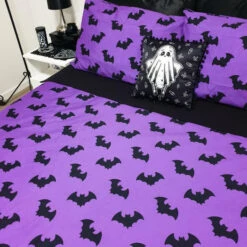 Best deal ⌛ HELLS BLANKETS Twilight Bats | QUEEN QUILT SET 🔔 -Spooky Stuff Store Hells Blankets Twilight Bats 0 15 0bee4206 4984 46c6 8b8b 78b46c984cd3 700x700