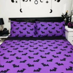 Outlet ❤️ HELLS BLANKETS Twilight Bats | KING QUILT SET* 🔔 -Spooky Stuff Store Hells Blankets Twilight Bats 0 19 3af65499 bce9 4f5c 96e3 f041fdddc008 700x700