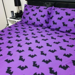 Outlet ❤️ HELLS BLANKETS Twilight Bats | KING QUILT SET* 🔔 -Spooky Stuff Store Hells Blankets Twilight Bats 0 25 ffef38de 5ba5 403a 9c32 0b705bd3b2a9 700x700