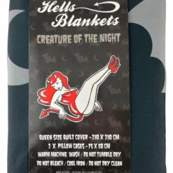 Deals ๐ HELLS BLANKETS Bats Creature Of The Night | QUEEN QUILT SET โญ 22 Deals ๐ HELLS BLANKETS Bats Creature Of The Night | QUEEN QUILT SET โญ -Spooky Stuff Store Hells Blankets creature of the night queen 700x700