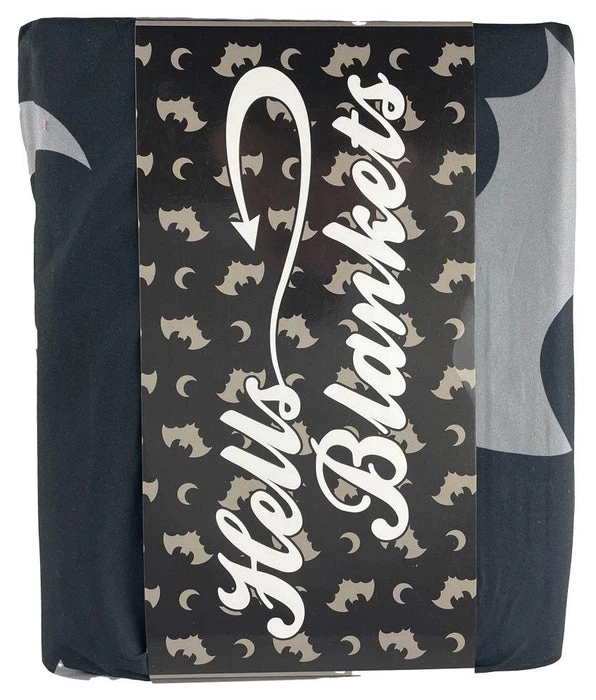 Brand new 😀 HELLS BLANKETS Bats Creature Of The Night | KING QUILT SET* ❤️ 13 Brand new 😀 HELLS BLANKETS Bats Creature Of The Night | KING QUILT SET* ❤️ - Image 13