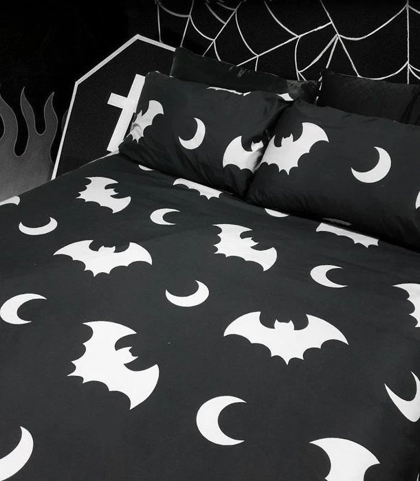 Deals ๐ HELLS BLANKETS Bats Creature Of The Night | QUEEN QUILT SET โญ 10 Deals ๐ HELLS BLANKETS Bats Creature Of The Night | QUEEN QUILT SET โญ - Image 10