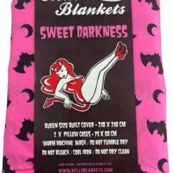 Coupon ✔️ HELLS BLANKETS Bats Sweet Darkness | QUEEN QUILT SET 😉 -Spooky Stuff Store Hells Blankets Sweet Darkness Quilt Set 03 18bbd22a 1306 4372 9870 c723c2b30125 700x700