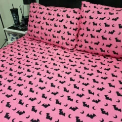 Hot Sale 🌟 HELLS BLANKETS Bats Sweet Darkness | KING QUILT SET ✨ -Spooky Stuff Store Hells Blankets Sweet Darkness Quilt Set 10 9afe5297 7ae9 4b10 a6e5 533f6848cec1 700x700