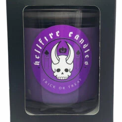 Flash Sale 🔔 HELLFIRE CANDLES Gothic Homewares Trick Or Treat [Salted Caramel] | CANDLE ❤️ -Spooky Stuff Store IMG 1013 700x700