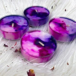 Best Sale 👍 POISON LOVE BOMB Gothic Homewares Poison [Pink Candy & Fairy Floss] | MAXI TEALIGHTS* 🥰