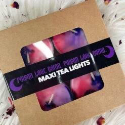 Best reviews of 😀 POISON LOVE BOMB Gothic Homewares Poison [Raspberry Cream] | MAXI TEALIGHTS 🎁 -Spooky Stuff Store Poison Love Bomb Raspberry Cream Maxi Tea Lights 06 daaf75c9 439e 4280 aed8 823f9e94dbe2 700x700