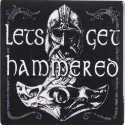 Cheap ✔️  ALCHEMY GOTHIC Gothic Homewares Let's Get  Hammered | COASTER* ✨