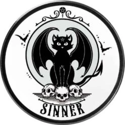 Outlet 🎉 ALCHEMY GOTHIC Cats Sinner | CERAMIC COASTER ⌛