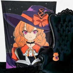 Discount 👏 BESERK CRYPT Anime & Manga Academia Witch [Purple] | TAPESTRY BLANKET ⌛ -Spooky Stuff Store beserk crypt academia witch orange printed tapestry 01 ccabe590 02a9 4326 9af0 83ebb02189ae 700x700