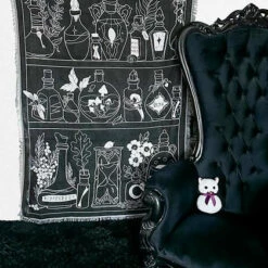 Buy 😉 BESERK CRYPT Gothic Homewares Apothecary | WOVEN TAPESTRY BLANKET ✨ -Spooky Stuff Store beserk crypt apothecary woven tapestry 01 da580f95 3e08 480a ab4f c42201d25f49 700x700