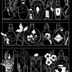 Buy 😉 BESERK CRYPT Gothic Homewares Apothecary | WOVEN TAPESTRY BLANKET ✨ -Spooky Stuff Store beserk crypt apothecary woven tapestry 06 ad437c2c 3a30 4c7c 8bce 90b2f834bd55 700x700