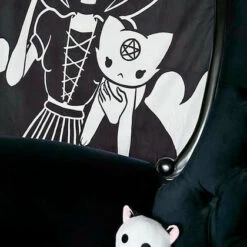 Deals ✔️ BESERK CRYPT Bats Cat Magick | TAPESTRY BLANKET ✔️ 10 Deals ✔️ BESERK CRYPT Bats Cat Magick | TAPESTRY BLANKET ✔️ -Spooky Stuff Store beserk crypt fanged familiar printed tapestry 03 2a7fdcac bc9e 4612 b9e5 66acaa168f7f 700x700