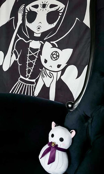 Deals ✔️ BESERK CRYPT Bats Cat Magick | TAPESTRY BLANKET ✔️ 5 Deals ✔️ BESERK CRYPT Bats Cat Magick | TAPESTRY BLANKET ✔️ - Image 5