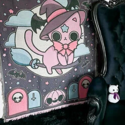 Flash Sale 🎉 BESERK CRYPT Cats Nekomancer [Purple/Blue] | WOVEN TAPESTRY BLANKET 🥰 -Spooky Stuff Store beserk crypt nekomancer tapestry 02 c6c5012f 9be9 48de 84fe 62ab28eb63da 700x700