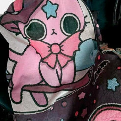 Flash Sale 🎉 BESERK CRYPT Cats Nekomancer [Purple/Blue] | WOVEN TAPESTRY BLANKET 🥰 -Spooky Stuff Store beserk crypt nekomancer tapestry 05 eddf948a c7e6 45d9 afa8 9311f2115091 700x700