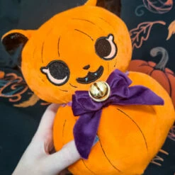 Budget ✔️ BESERK CLOTHING Cats Jack-O-Kitty | PUMPKIN PLUSH 😍 -Spooky Stuff Store beserk jack o kitty pumpkin plush 02 700x700