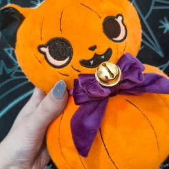 Budget ✔️ BESERK CLOTHING Cats Jack-O-Kitty | PUMPKIN PLUSH 😍 -Spooky Stuff Store beserk jack o kitty pumpkin plush 04 700x700