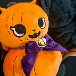 Budget ✔️ BESERK CLOTHING Cats Jack-O-Kitty | PUMPKIN PLUSH 😍 -Spooky Stuff Store beserk jack o kitty pumpkin plush 05 700x700