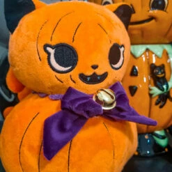 Budget ✔️ BESERK CLOTHING Cats Jack-O-Kitty | PUMPKIN PLUSH 😍 -Spooky Stuff Store beserk jack o kitty pumpkin plush 08 700x700
