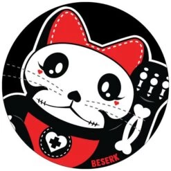 Budget 🧨 BESERK CLOTHING Cats Maneki | ROUND VINYL STICKER 🔔 -Spooky Stuff Store beserk maneki sticker 6e629607 b579 4cef bad4 8e5cf95b0636 700x700