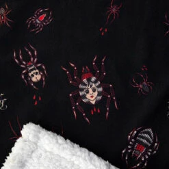 Coupon ⌛ BLACKCRAFT Gothic Homewares Ladycraft Sherpa | BLANKET* ✔️ -Spooky Stuff Store blackcraft ladycraft sherpa blanket 2 fc93d690 0e87 451e 802b 55961d92f589 700x700