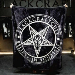 Buy ✔️ BLACKCRAFT Gothic Homewares Pentagram | BLANKET 👏 -Spooky Stuff Store blackcraft pentagram blanket 3 65ebcdf9 72c9 479a 89ec a61857513e3f 700x700