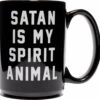 Deals ✔️ BLACKCRAFT Gothic Homewares Satan Is My Spirit | ANIMAL MUG* 🔥