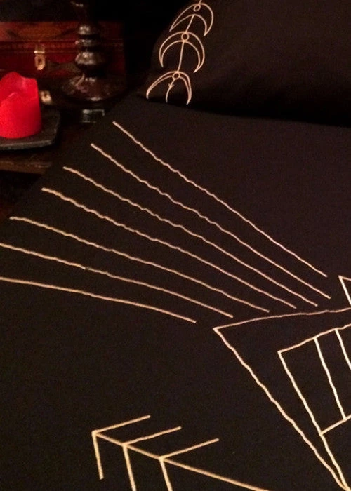 Buy 🎁 SIN IN LINEN Gothic Homewares Moon Phase | KING DUVET COVER 🥰 3 Buy 🎁 SIN IN LINEN Gothic Homewares Moon Phase | KING DUVET COVER 🥰 - Image 3