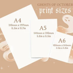 Wholesale 😍 GHOSTS OF OCTOBER Bats Carpe Noctem [A5] | PRINT 😀 -Spooky Stuff Store ghosts of october carpe noctem a5 print 5 5ba05847 4364 48b2 a398 364ac0ff019d 700x700