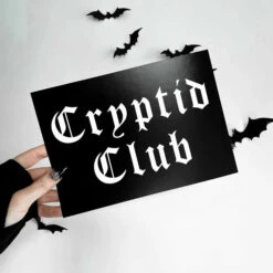 Top 10 🔥 GHOSTS OF OCTOBER Gothic Homewares Cryptid Club [A5] | PRINT ✨ -Spooky Stuff Store ghosts of october cryptid club a5 print 2 3a319c27 17db 472d b70d 98f9448dfd23 700x700