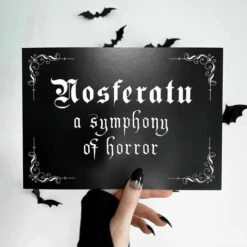 Cheapest ❤️ GHOSTS OF OCTOBER Gothic Homewares Symphony Of Horror [A5] | PRINT ⭐