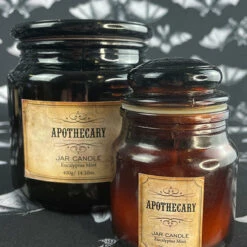 Best Sale 😍 GOTHIC GIFTS Gothic Homewares Apothecary [Eucalyptus Mint] | CANDLE 🔥