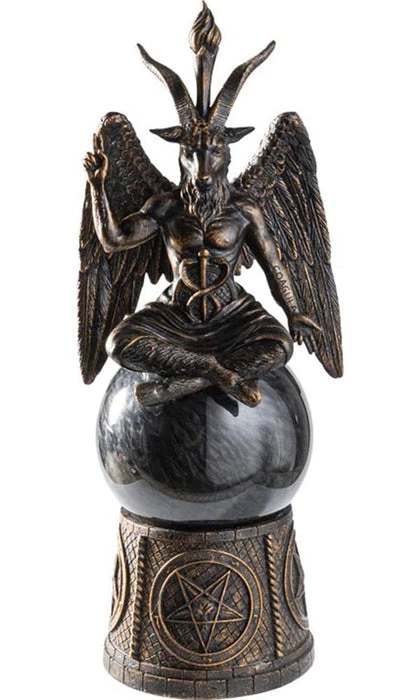 Wholesale โญ GOTHIC GIFTS Gothic Homewares Baphomet | STORM BALL` ๐ 2 Wholesale โญ GOTHIC GIFTS Gothic Homewares Baphomet | STORM BALL` ๐ - Image 2