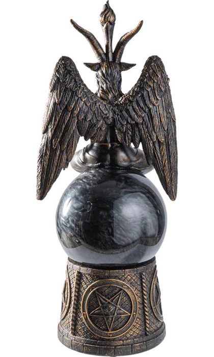 Wholesale โญ GOTHIC GIFTS Gothic Homewares Baphomet | STORM BALL` ๐ 3 Wholesale โญ GOTHIC GIFTS Gothic Homewares Baphomet | STORM BALL` ๐ - Image 3