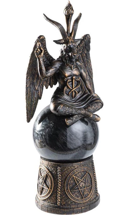 Wholesale โญ GOTHIC GIFTS Gothic Homewares Baphomet | STORM BALL` ๐ 5 Wholesale โญ GOTHIC GIFTS Gothic Homewares Baphomet | STORM BALL` ๐ - Image 5