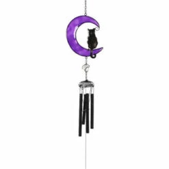 Best Sale 🥰 GOTHIC GIFTS Cats Black Cat | WINDCHIME 😀