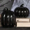 Discount ❤️ GOTHIC GIFTS Gothic Homewares Black [Glass] | PUMPKIN DECOR* ✨